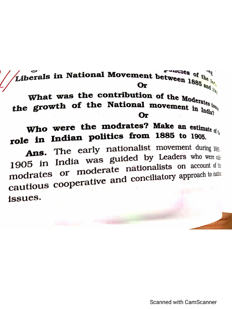 Role of Moderates | PDF