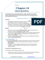 Chapter 14 Pharmacy Law and Ethics Notes Complete Notes by Noteskarts Acc To ER20