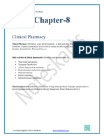 Chapter 8 Hospital Pharmacy Notes Complete Notes by Noteskarts Acc To ER20