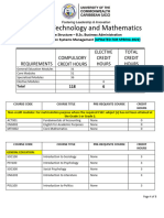 BSC Business Administration With Major in ISM Updated For Spring 2022 - Revised April 5-2022 - Students