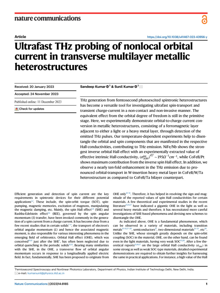 ultrafast-thz-probing-of-nonlocal-orbital-current-in-transverse