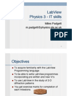 LabView Physics 3 - IT Skills
