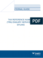 GEN ENR 01 G08 Tax Reference Number TRN Enquiry Services On Efiling External Guide