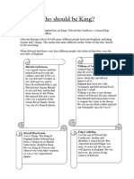 Who Should Be King Sources Sheet