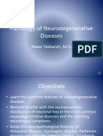 Pathology of Neurodegenerative Disease