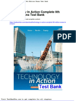 Full Download Technology in Action Complete 9th Edition Evans Test Bank