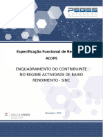 PSGSS EF Inscricao Contribuinte Actividade Baixo Rendimento SINC