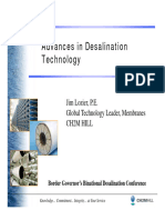 Advances in Desalination Technology