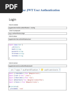 Angular JWT User Authentication-Version2