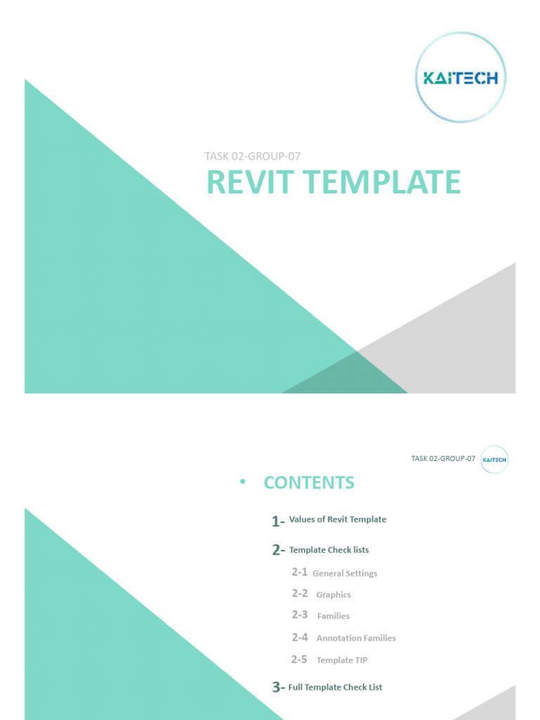 Revit Template Development Guide | PDF | Computing