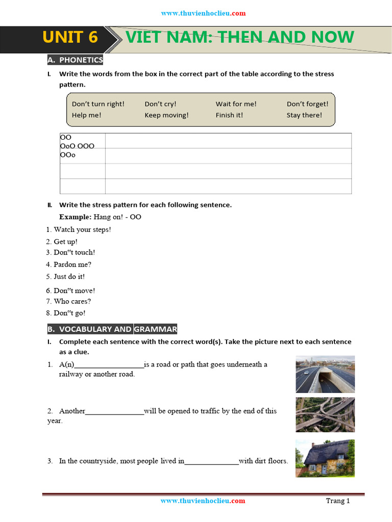 Bai Tap Tieng Anh 9 Bai 6 Pdf Ho Chi Minh City