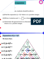 3.2 Binomial Expansion (L9)