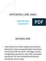 Antenatal Care Anc Salinan