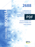 A Industria Na Reconfiguração Territorial - Ipea