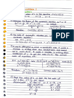 CORRELATION Algebra to Plane Solid Geometry