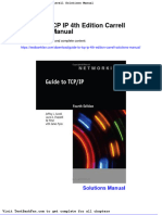Full Download Guide To TCP Ip 4th Edition Carrell Solutions Manual