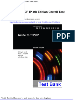 Full Download Guide To TCP Ip 4th Edition Carrell Test Bank