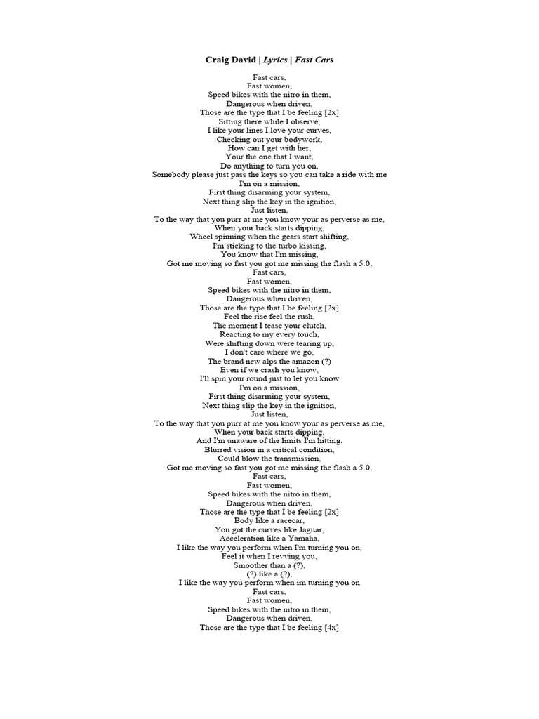 my-favorite-song-pdf-vehicles-car-manufacturers