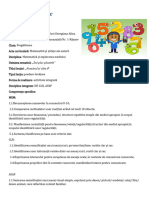 Proiect Didactic MEM Cifra 8