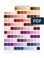 Pantone Solid Coated Corta