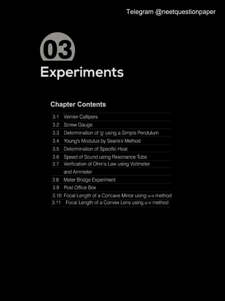Experimental Physics-Inverted | PDF