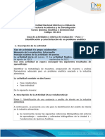 Guía de Actividades y Rúbrica de Evaluación - Unidad 1 - Paso 1 - Identificación y Caracterización de Un Problema Analítico