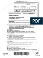 Math C34 October 2019 QP