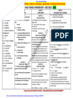 Rasi 6 Districts Hy Xi English Answer Key