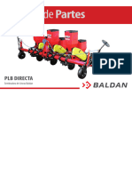 Sembradora Modelo PLB Baldan