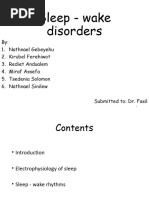 Sleep-Wake Disorders