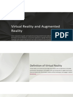 Virtual RealityandAugmented Reality1