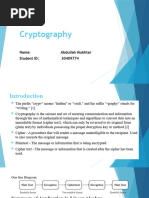 Cryptography