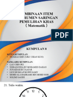 MT 【KUMPULAN 8】 ITEM 21 DAN 22