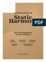 30 Exercises On Static Harmony TAB (12 Keys)