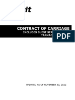 Contract of Carriage