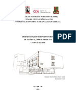 Projeto Pedagógico Do Curso de Medicina Da Universidade Federal de Pernambuco (UFPE)