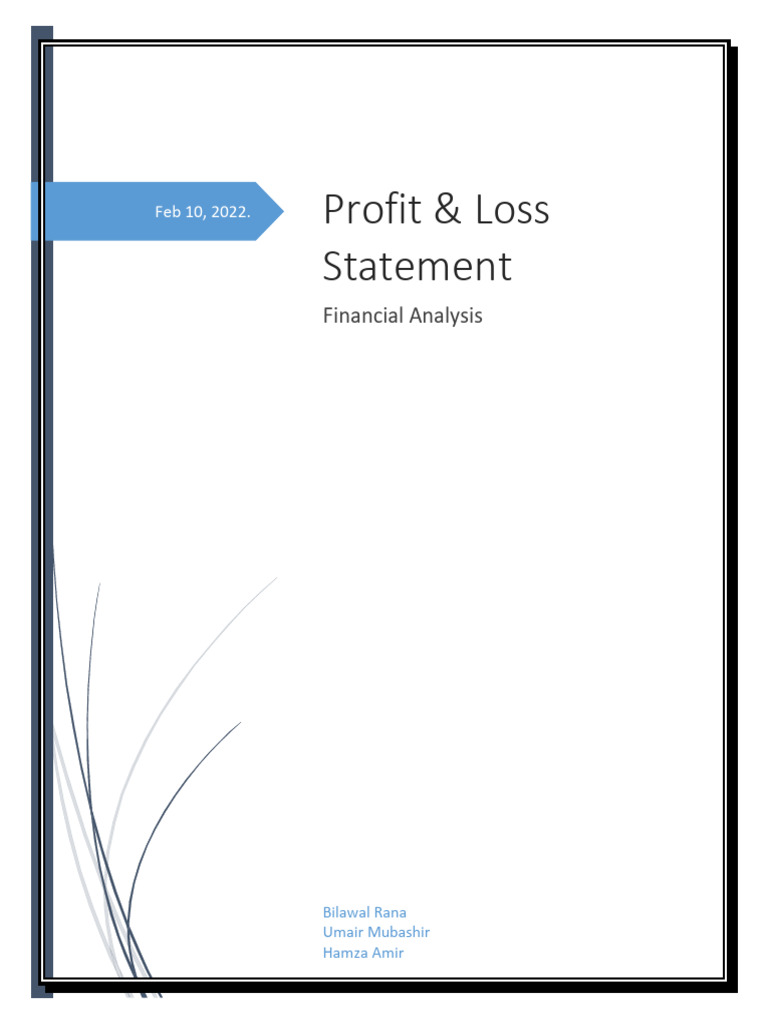 FINANCIAL ANALYSIS PDF EXAMPLE visual data 8