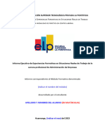 03 Formato de Informe EFSRT Centro Laboral - Administración