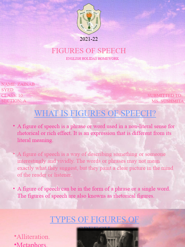 Figures of Speech Explained | PDF | Metaphor | Irony