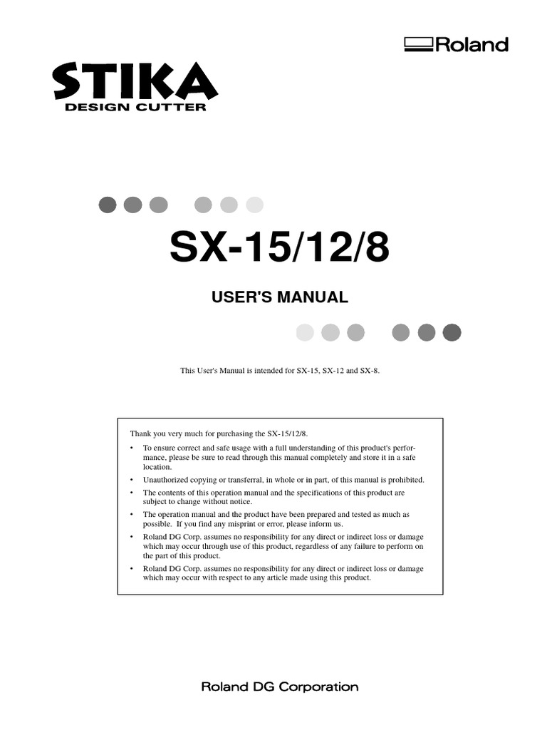 Stika SX-15 - 12 - 8 - USE - E - R3 | PDF | Microsoft Windows | Button ...