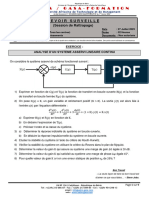 Epreuve + Corrigé-Type - Devoir Surveillé Automatique-Asservissement - GE2 - Rattrapage - Juillet 2023 (Tous Les Centres)