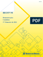 BB DTVM: Demonstrações Contábeis 1º Trimestre de 2021