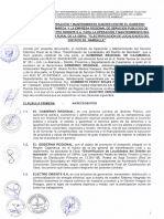 Contrato Operación y Mantenimiento Suscrito Entre GRC y Empresa Regional de Servicios Públicos de Electricidad Electro Oriente S