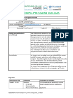 Microprocessors Weekplanning Online Colleges, 001, Juli 2020