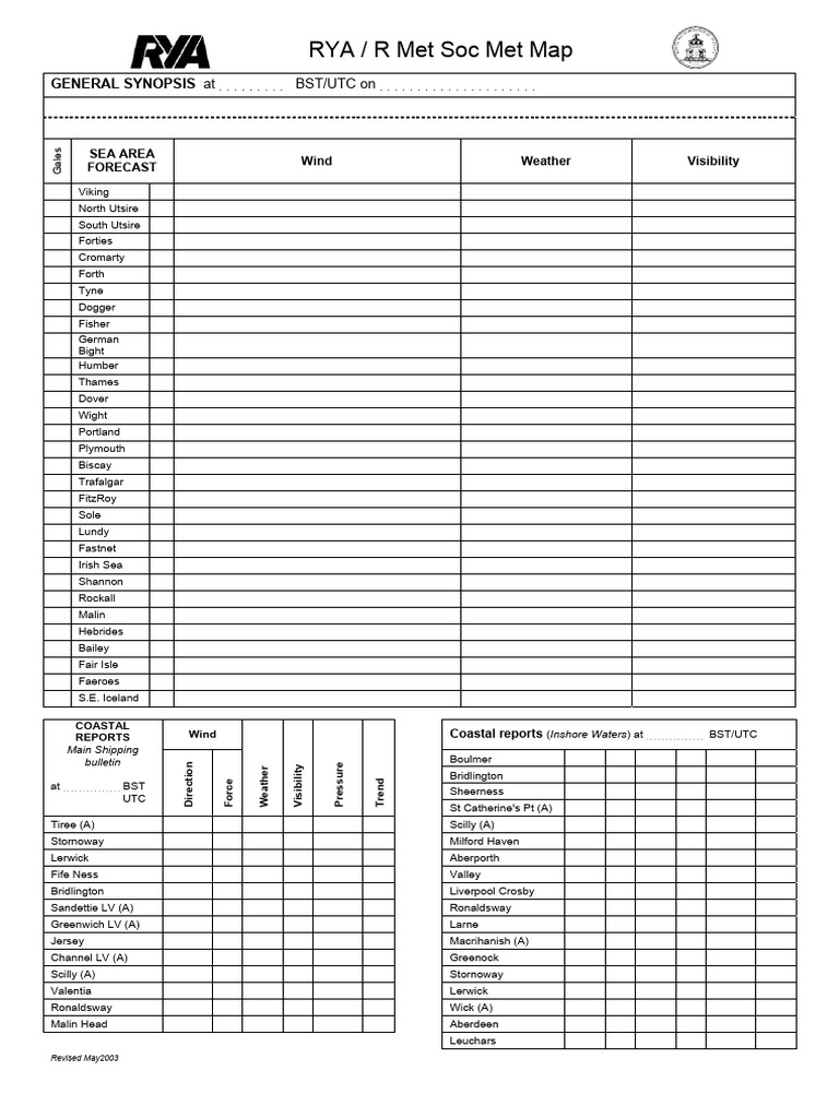Weather Maps | Download Free PDF | Oceanography | Weather