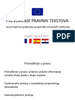 Prevođenje Pravnih Tekstova - Ajusted