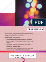 Analisa Protein Pangan - 2020