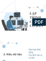 Toán Tử Và Câu Điều Kiện