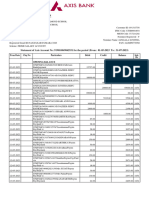 Axis Bank Statement - 3months