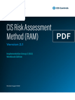 CIS RAM v2.1 IG3 Workbook Guide 2022 08